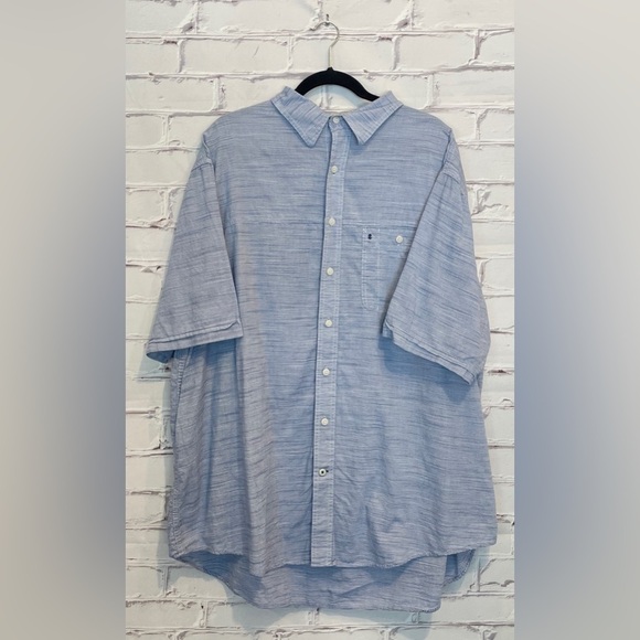 IZOD Men’s Button Down Collared Saltwater Shirt - Size 2XL - Picture 1 of 5